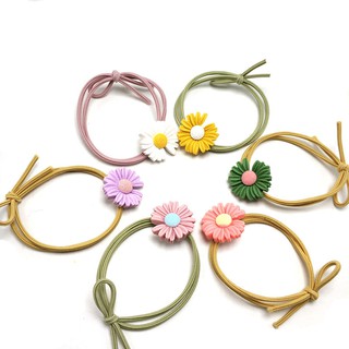Sét 5 Dây Buộc Tóc Hình Hoa Cúc Dễ Thương