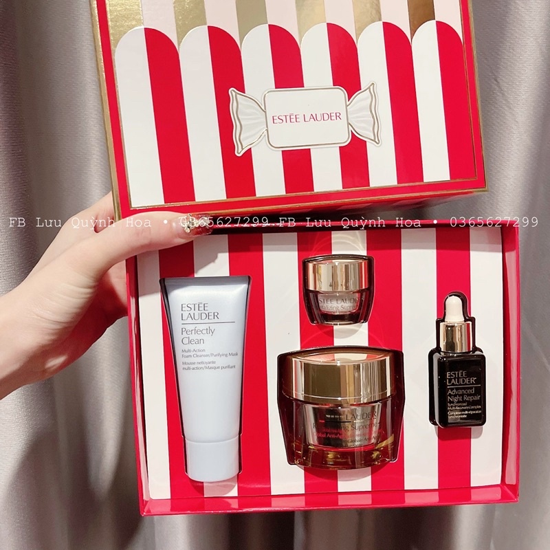 Set Estee Lauder Holiday chăm sóc da 4 sản phẩm