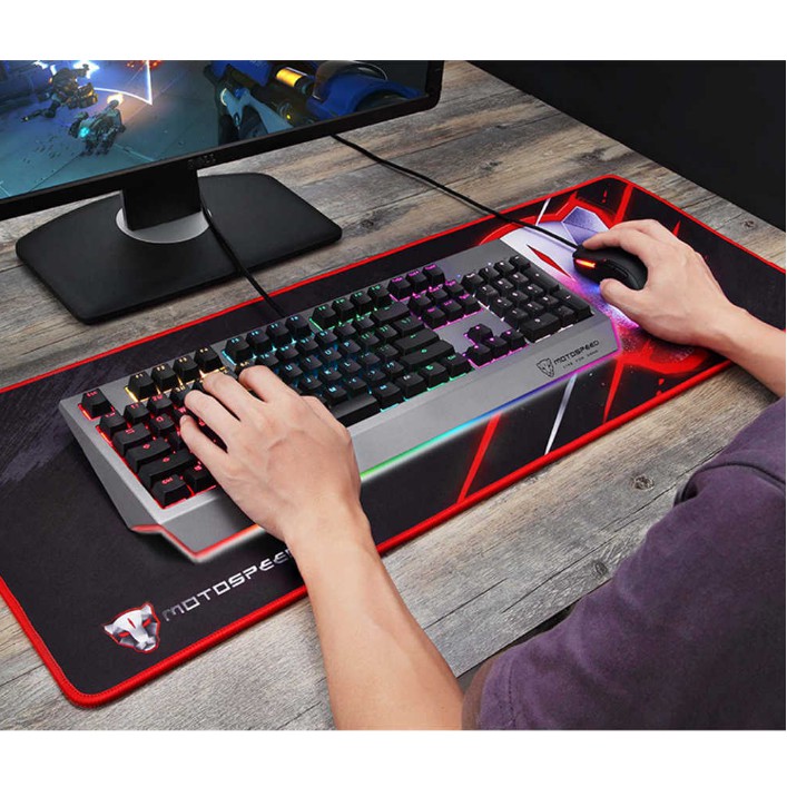 [Mã SKAMA06 giảm 8% đơn 250k]Bàn phím cơ game thủ Motospeed CK99 Gaming Keyboard LED Rainbow chống nước