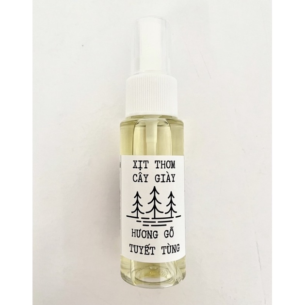 Chai xịt thơm cây giày/shoes tree hương gỗ tuyết tùng