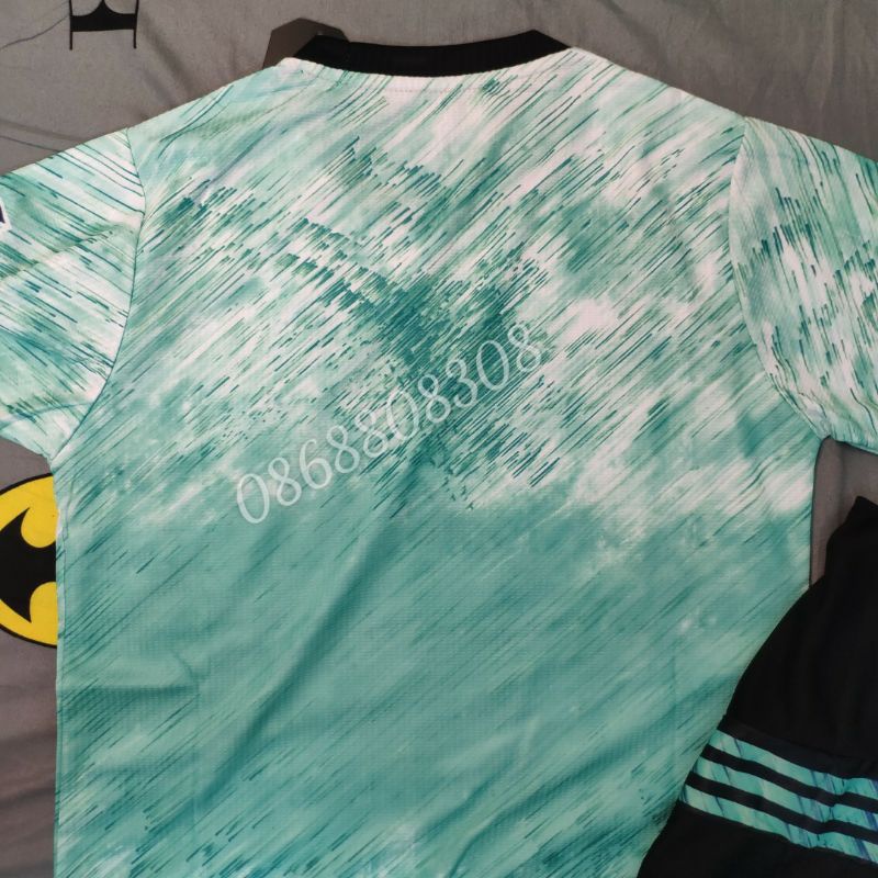 Bộ Quần Áo Đá Bóng CLB Inter MIAMI Màu Xanh Ngọc