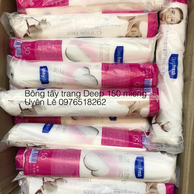 Bông tẩy trang Deep 150 miếng