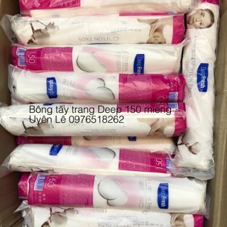 Bông tẩy trang Deep 150 miếng