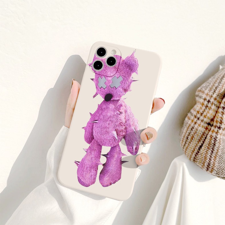 Ốp iphone Bear Blink viền vuông chống sốc bảo vệ camera ốp iphone 11pro/12pro/13pro/x/xr/xsmax/6/6s/7/8/se2020