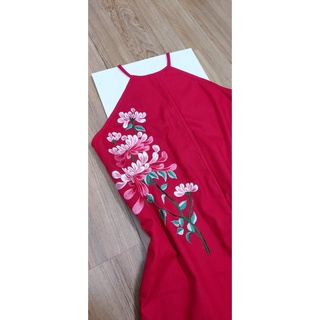 Váy Linen thêu hoa