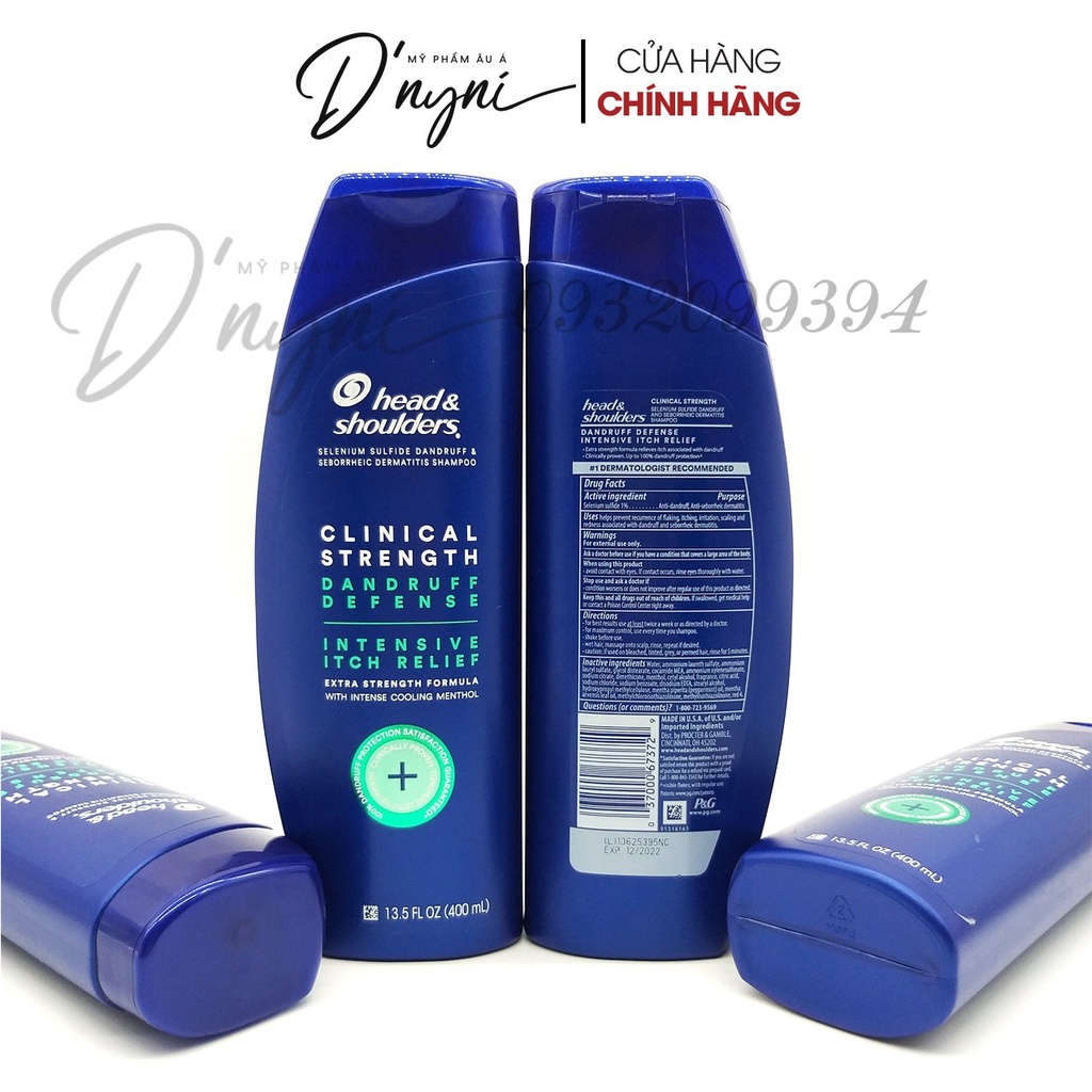 Dầu Gội Ngăn Ngừa Gàu Head & Shoulders 400ml Của Mỹ | BigBuy360 - bigbuy360.vn