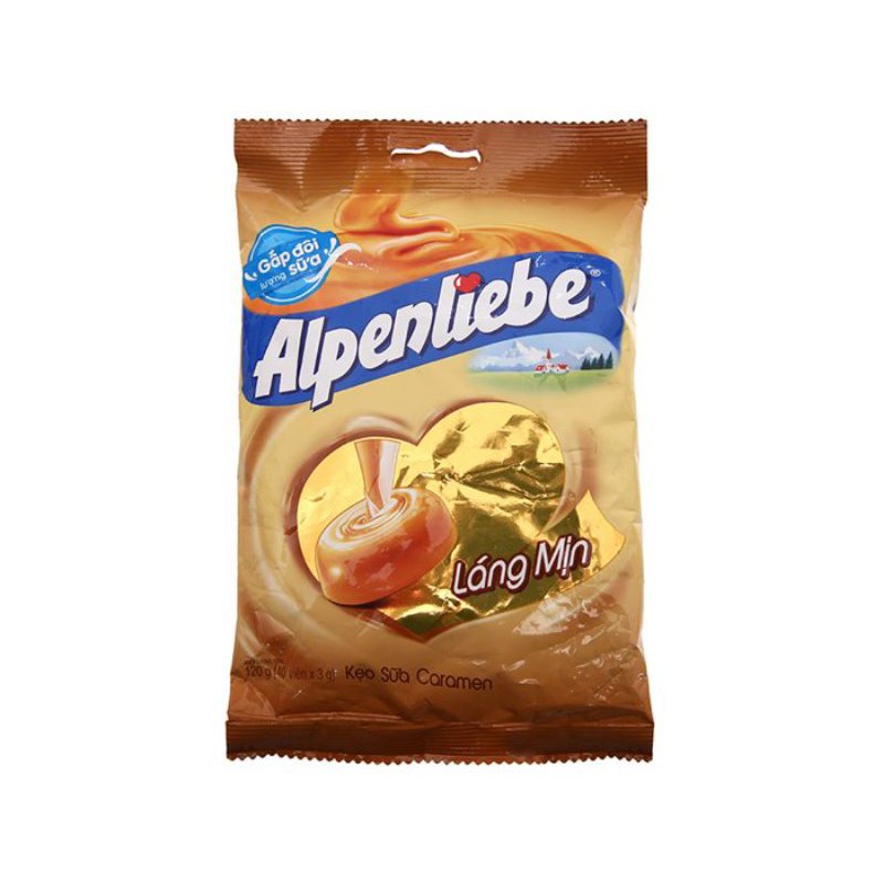 Kẹo sữa caramen Alpenliebe gói 120g
