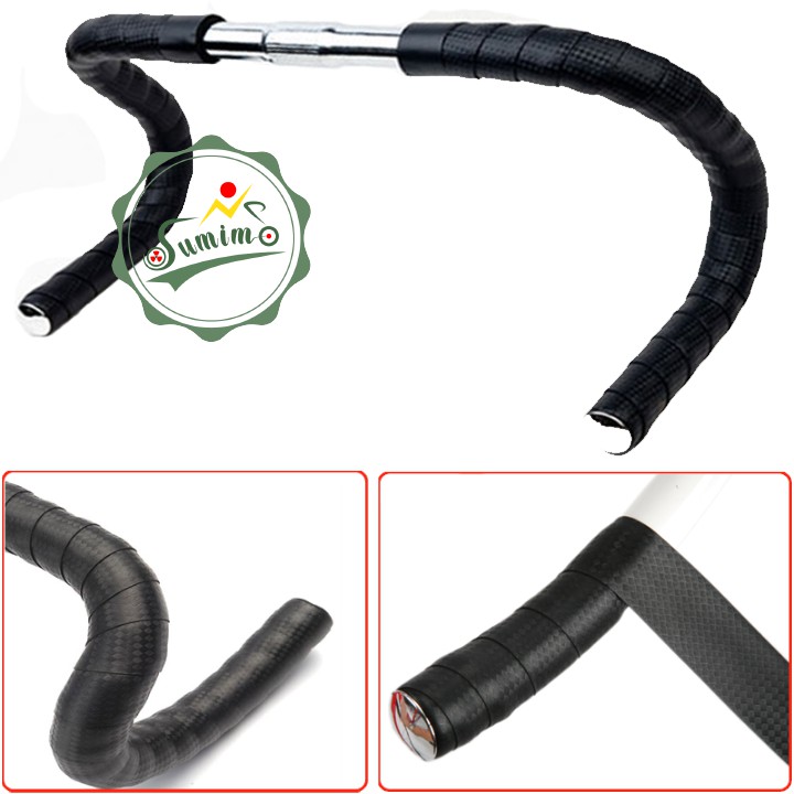 Dây quấn ghi đông xe đạp - Dây quấn tay lái vân carbon KIVI