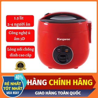 Nồi cơm điện kangaroo 1.5 lít kg824