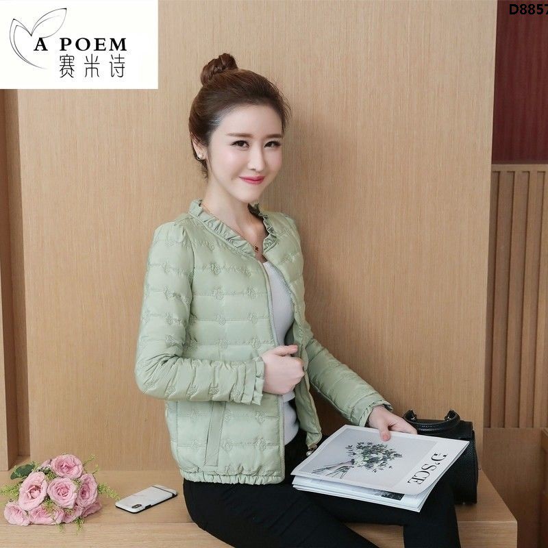 Áo khoác phao Cotton mỏng dáng ôm thời trang cho nữ | BigBuy360 - bigbuy360.vn