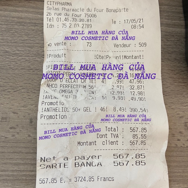 Kem chống nắng LRP Anti Shine Gel Cream SPF50+