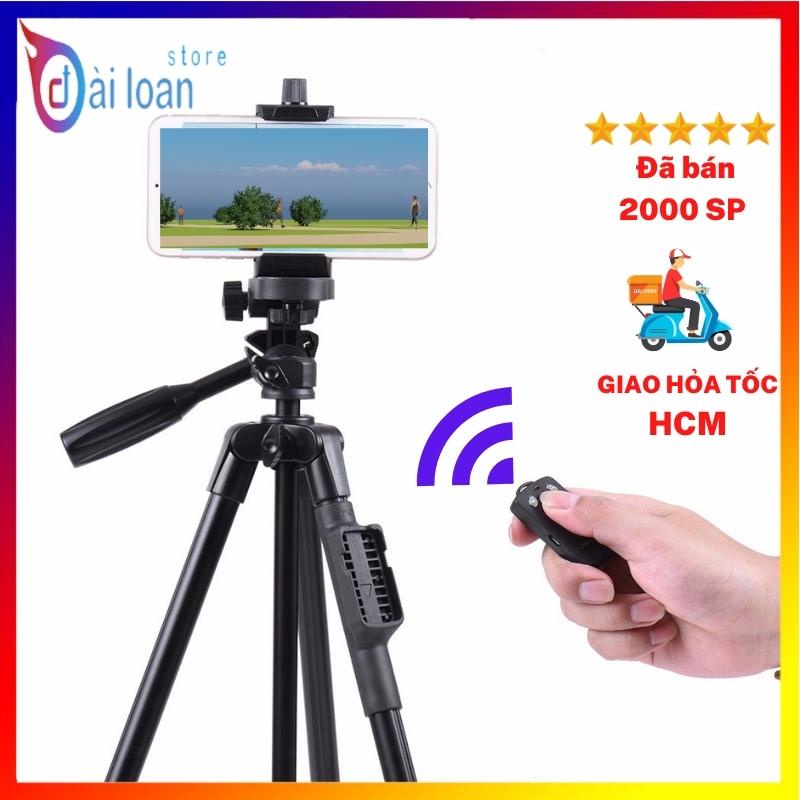 [Chân chụp ảnh] Chân đế Tripod Bluetooth cho điện thoại và máy ảnh TTX - 6218 (Kèm túi đựng và remote bluetooth)