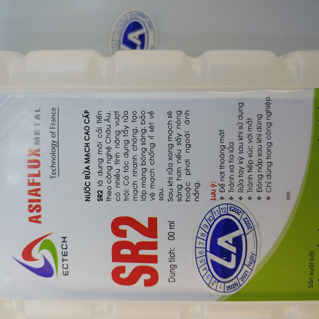 Chai tẩy keo loa chai vệ sinh mạch điện Chai SR2