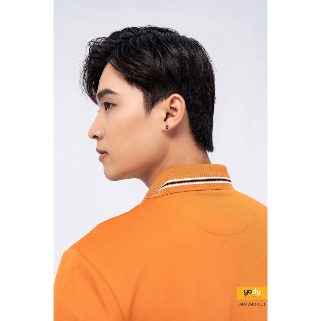 Áo polo nam coolmax phối bo YODY kiểu dáng trẻ trung thoáng mát - APM3681 | BigBuy360 - bigbuy360.vn