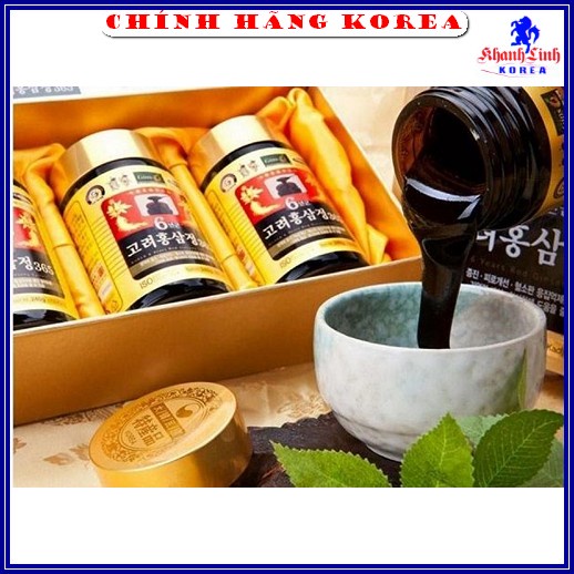 Cao Hồng Sâm 365 Hàn Quốc Chính Hãng, Hộp 4 lọ x 240gr