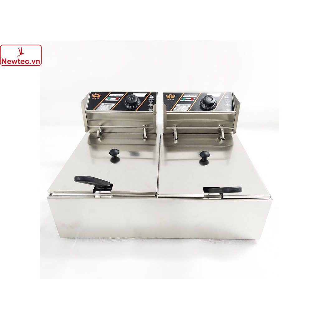 [Chính hãng] Bếp chiên, Bếp nhúng điện, Bếp chiên nhúng điện, Bếp chiên gà rán [Điện đơn] Sunny SN-01A 4l có quai cầm