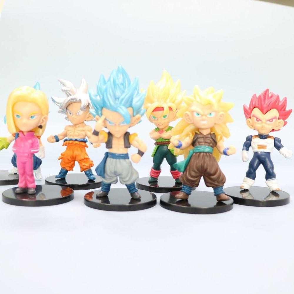 JARRED Mô Hình Nhân Vật Phim Hoạt Hình Dragon Ball Bằng PVC