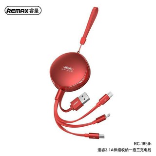 Cáp Sạc Đa Năng 3 Đầu Remax RC-185th-3 in 1-Micro-TypeC