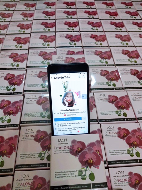 ALONA - Dung dịch vệ sinh không tạo bọt