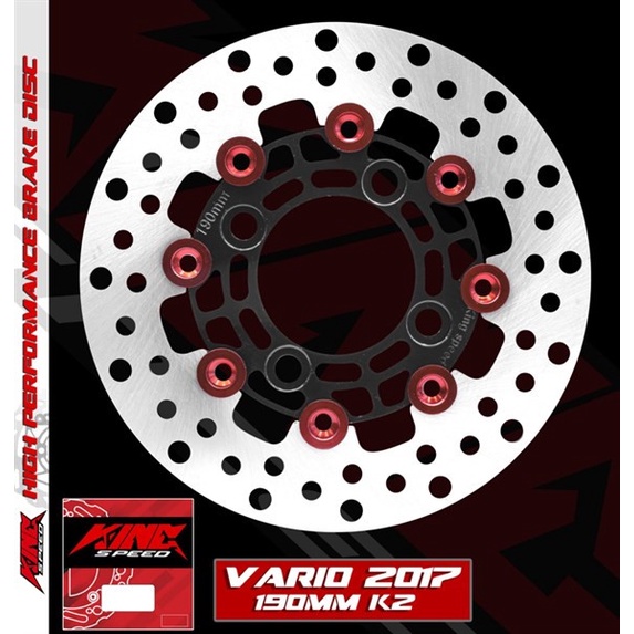 Đĩa thắng trước 190mm 220mm vario click vision 2017 2018 Kingspeed K2 MẪU MỚI NHẤT