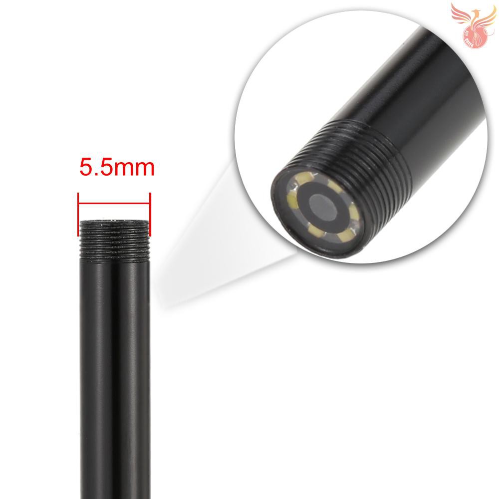 Camera Nội Soi Kỹ Thuật Số 5.5mm 1.5m Với 6 Đèn Led Cho Điện Thoại Android | BigBuy360 - bigbuy360.vn