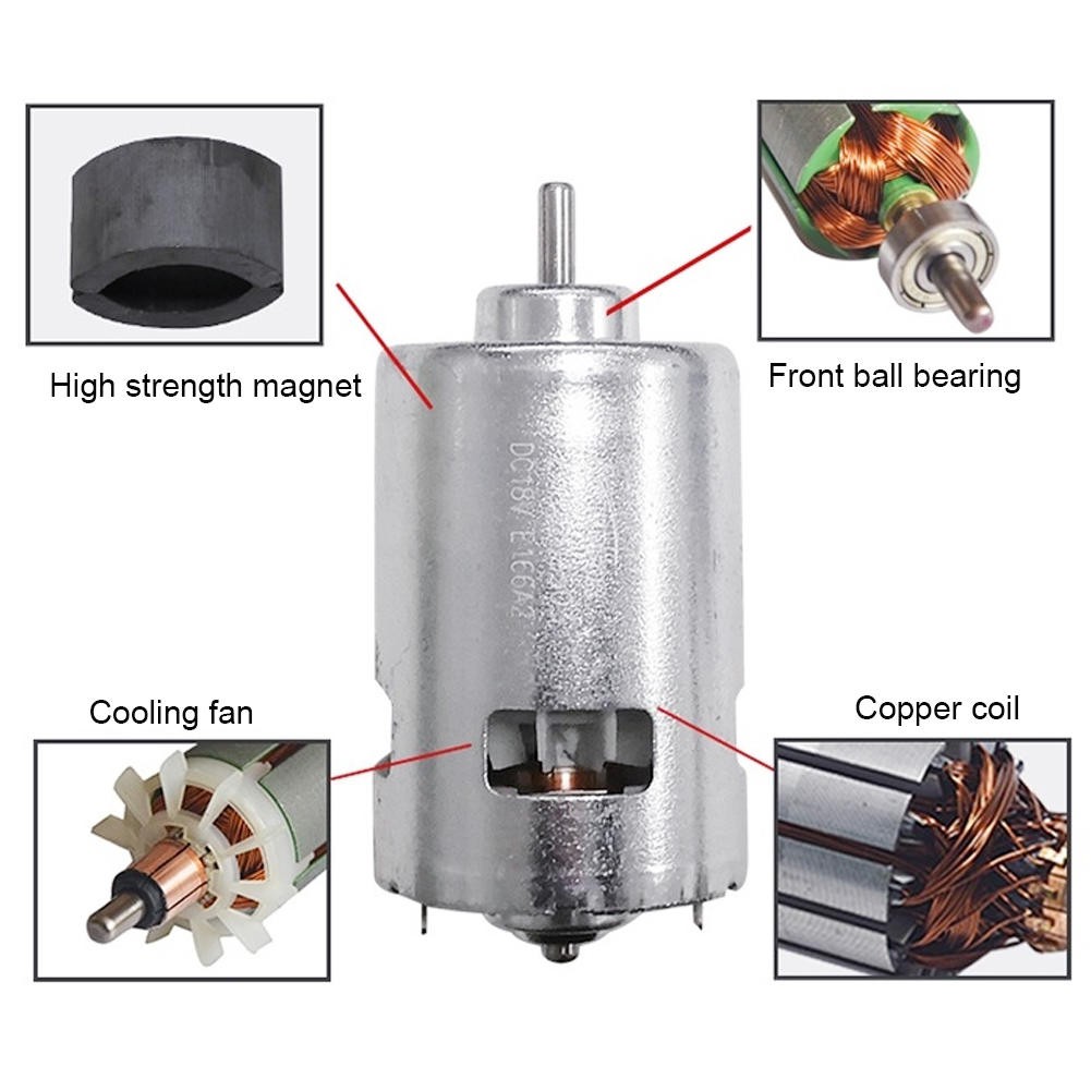 Động Cơ Dc 12nd At 24v Dc Motor 280w 885 Tốc Độ Cao