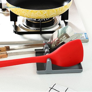 ✿UNI✿Kitchen Spatula Drain Rack Spoon Knife Pot Lid Rest Holder Tableware Organizer