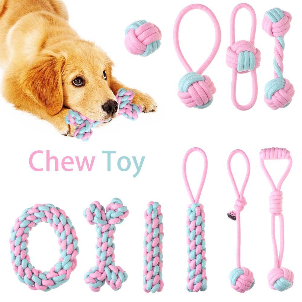 Bóng Đồ Chơi Bằng Dây Thừng Cotton Chống Cắn Hàng Mới