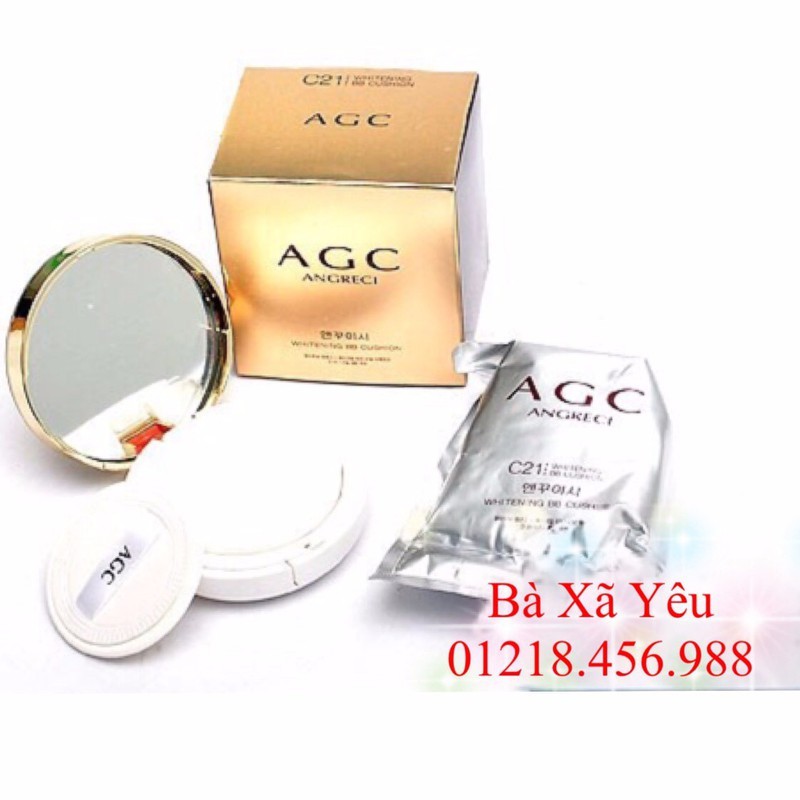 Phấn nước BB Whitening AGC Hàn Quốc