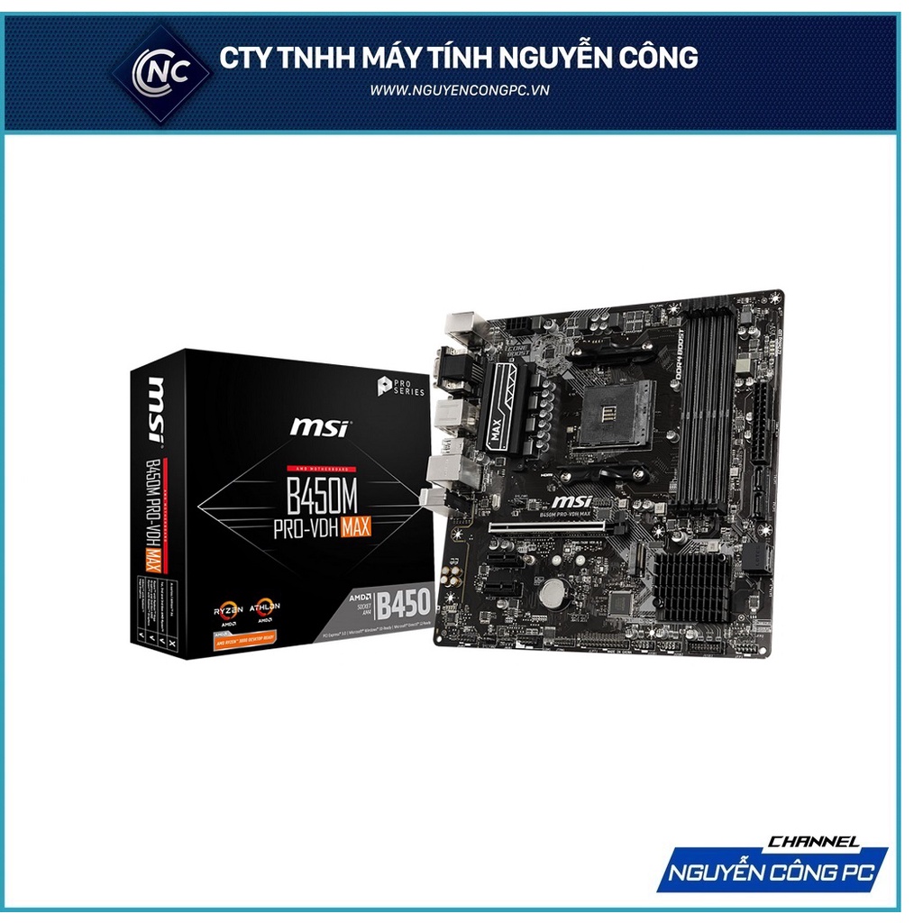 Mainboard MSI B450M PROVDH MAX