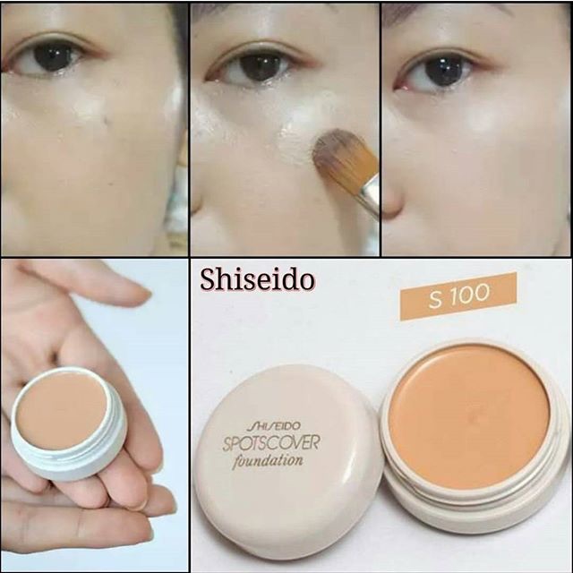 Kem che khuyết điểm thoáng nhẹ Shiseido Spotcover màu S100 20g