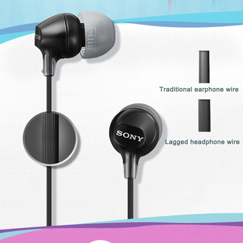 Tai nghe có dây SONY MDR-EX15AP 3.5mm Nhỏ Gọn Chất Lượng Cao