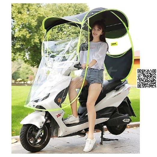 Ô dù che mưa che nắng đa năng xe máy 551