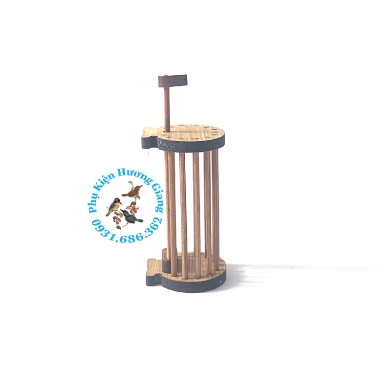 Rọ đựng dế,rọ đựng dế dùng đựng dế cho chim khuyên ăn làm từ tre dáng tròn