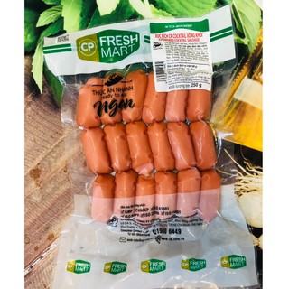 gói 250g xúc xích Cocktail xông khói CP Fresh Mark