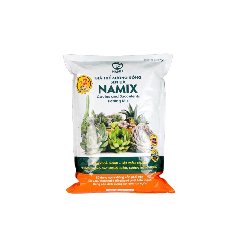 Đất Trồng Sen Đá - Xương Rồng Namix