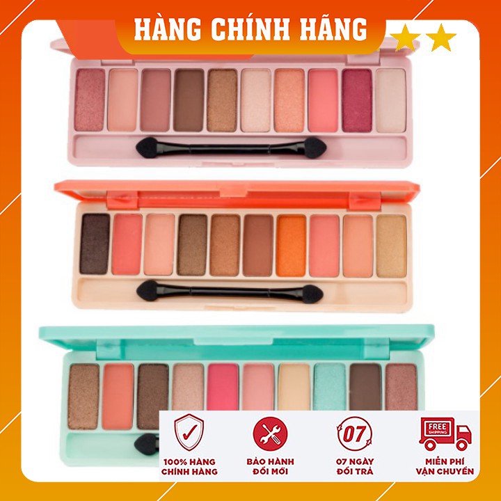 Bảng Phấn Mắt 10 Màu [ Hàng Chính Hãng ] Bảng Phấn Mắt 10 Màu Play Color Lamiela PM1001 | BigBuy360 - bigbuy360.vn