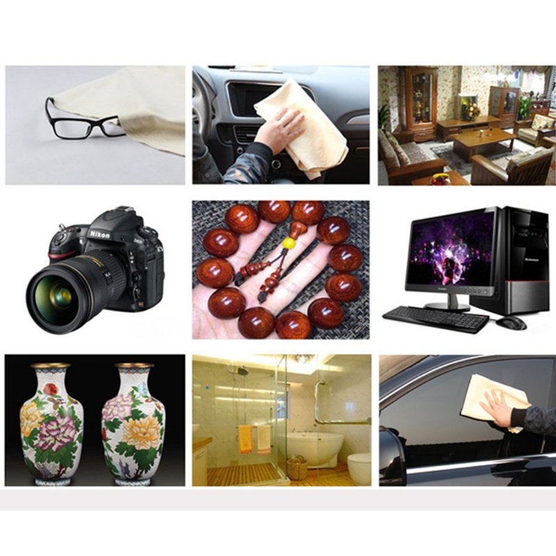 Khăn Lau Đánh Bóng Xe Hơi Chống Trầy Siêu Bền Tiện Dụng Cho Nhà Bếp / Phòng Tắm