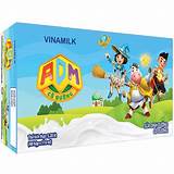 Thùng sữa tiệt trùng Vinamilk ADM Gold Có đường hộp 110ml (48 hộp)
