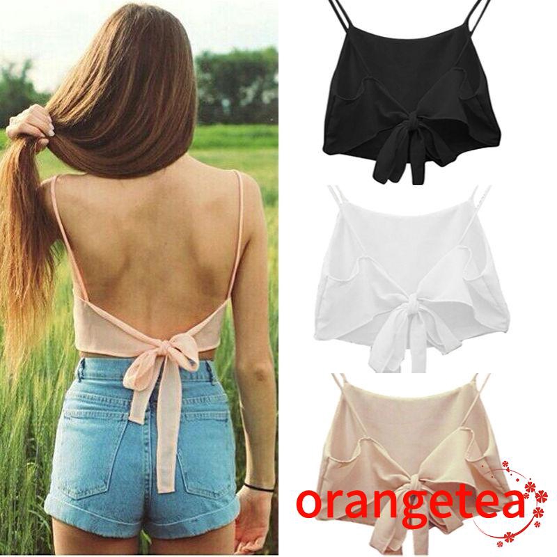 [Mã FASHIONT4WA2 giảm 10K đơn 50K] NAN-Sexy Womens Crop Tops Vest Sleeveless Sheer Midriff Shirt Blouse Top Cami