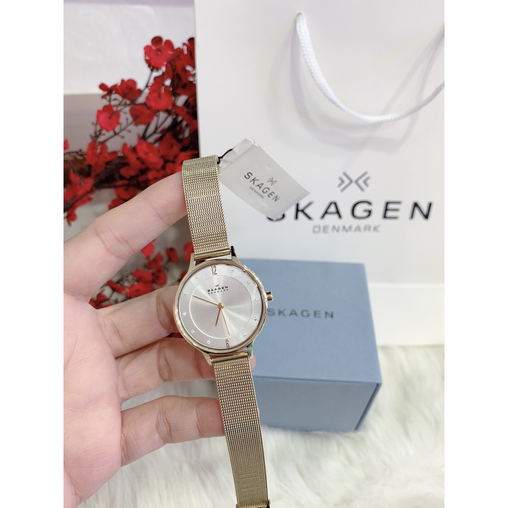 Đồng hồ nữ Skagen Skw2150 , skw2307 dây nhuyễn