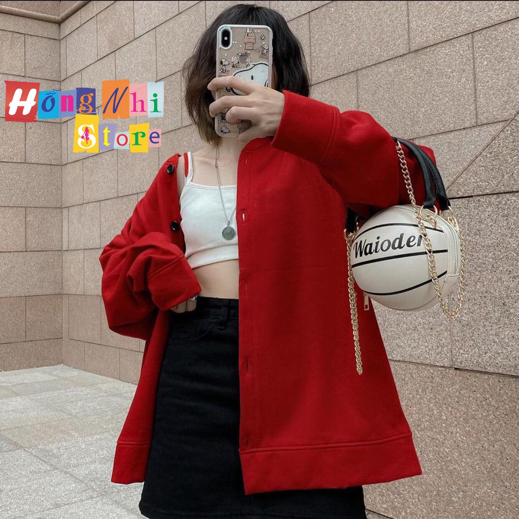 [Mã FAGREEN1505 giảm 10% tối đa 30K đơn 99K] ÁO KHOÁC CARDIGAN BASIC RED UNISEX MÀU ĐỎ - MM | BigBuy360 - bigbuy360.vn