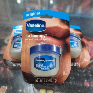 Sáp dưỡng môi vaseline lip therapy hũ không màu 7g/hũ