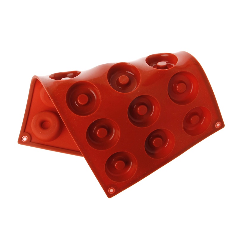 Khuôn Silicone Làm Bánh Donut
