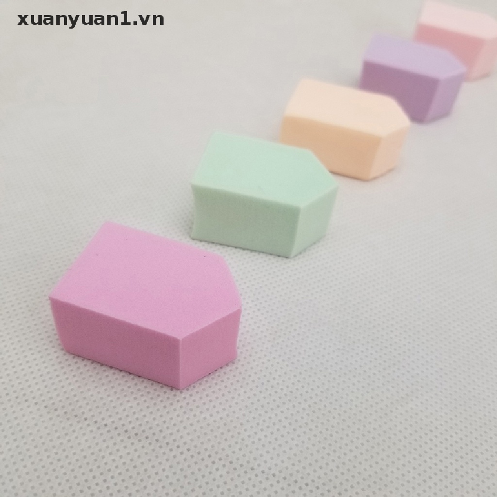 Set 6 Mút Trang Điểm Hình Ngôi Nhà Tiện Dụng