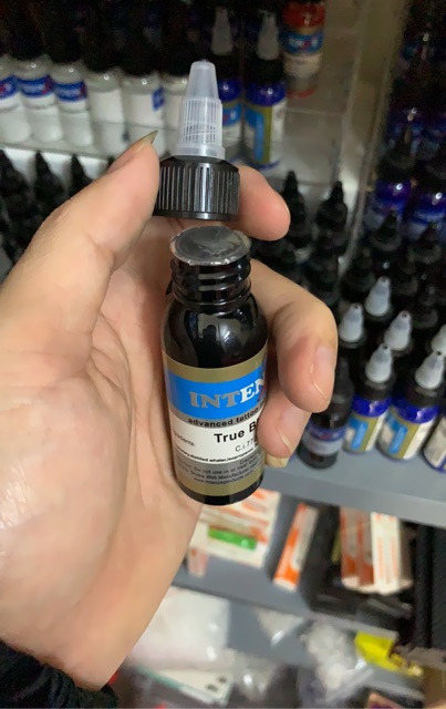 Mực xăm hình màu đen hàng có sẵn