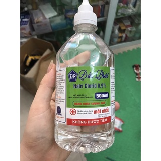 Nước muối sinh lí Natri Clorid 0,9%
