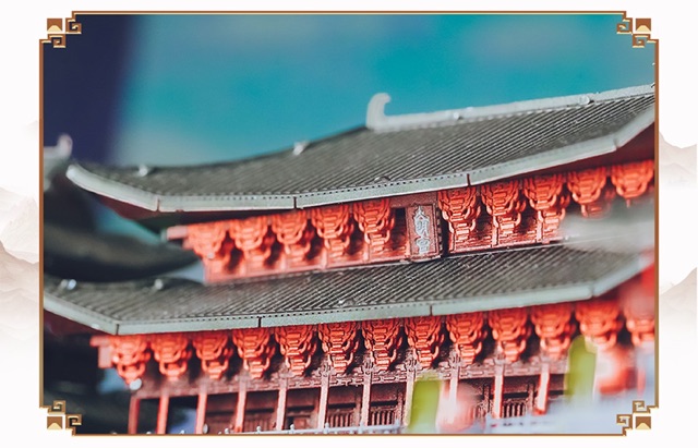📌 Mô hình lắp ghép kim loại 3d kiến trúc Trung Hoa cổ Cung Đại Minh