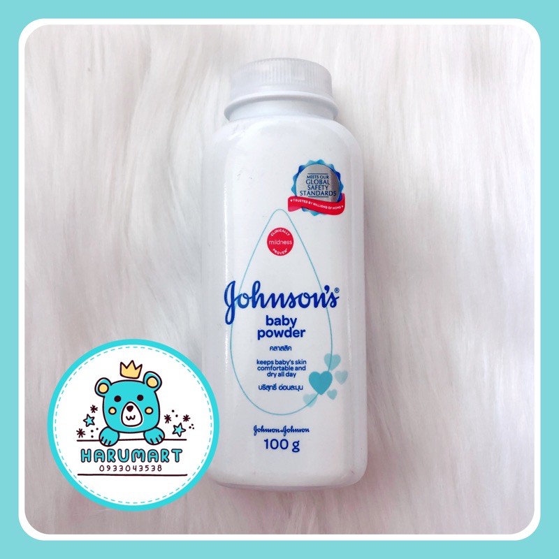 Phấn thơm Johnson’s Baby Powder chai 100g