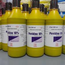 Dung dịch sát khuẩn ngoài da Povidin 10% chai 500ml